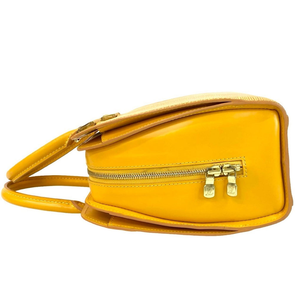 Louis Vuitton Yellow Epi Leather Handbag (Pre-Owned)