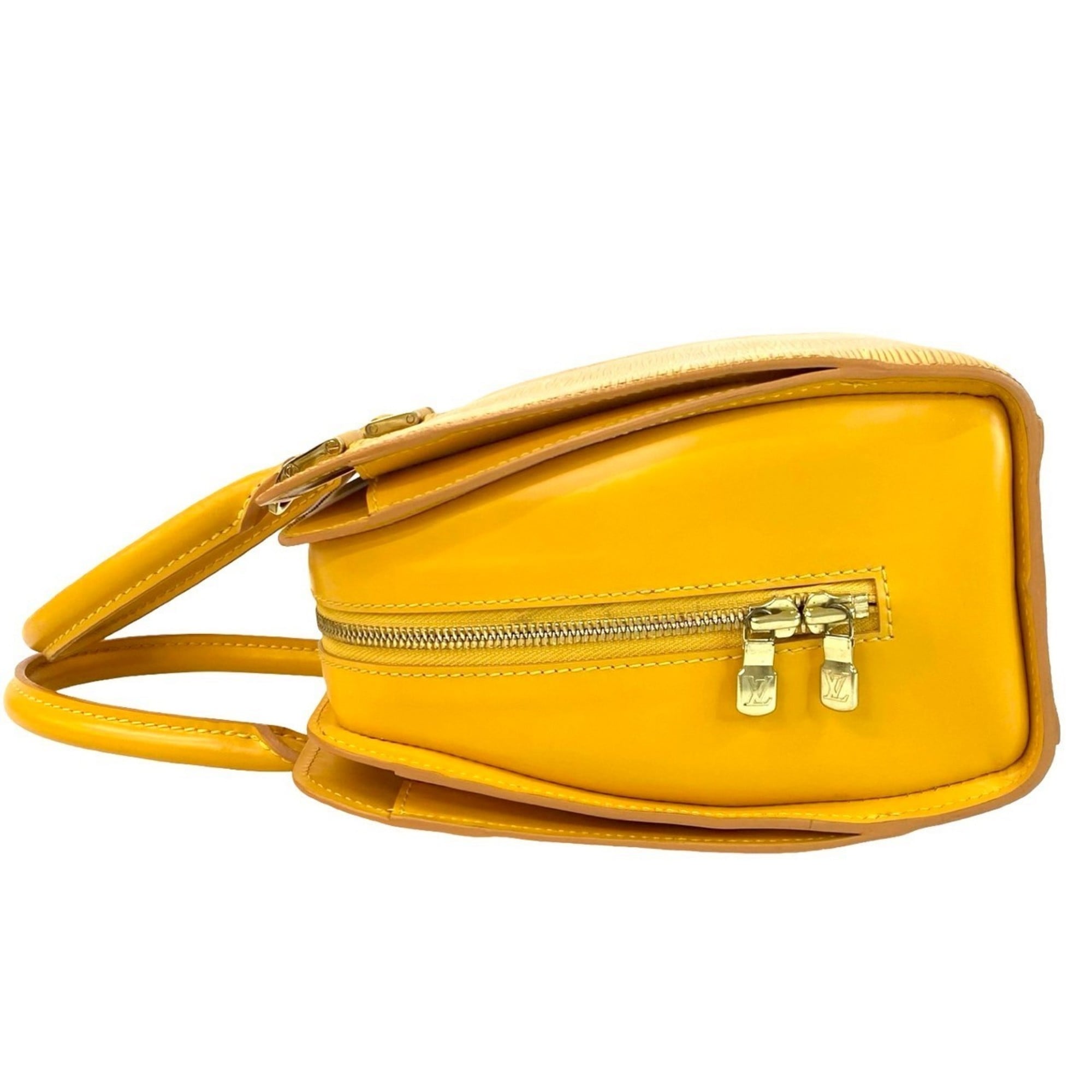 Louis Vuitton Yellow Epi Leather Handbag (Pre-Owned)