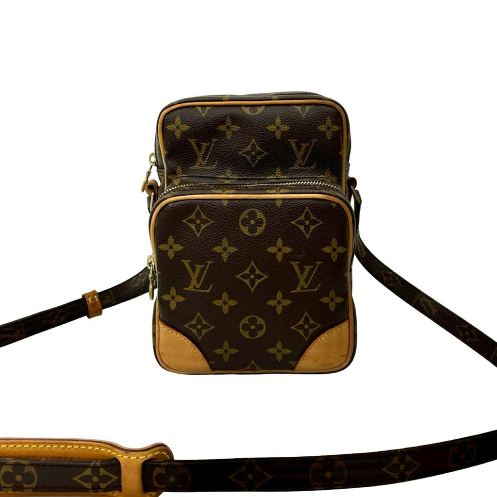 Louis Vuitton Brown Leather Pvc Pochette Shoulder Bag (Pre-Owned)