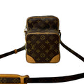 Louis Vuitton Brown Leather Pvc Pochette Shoulder Bag (Pre-Owned)