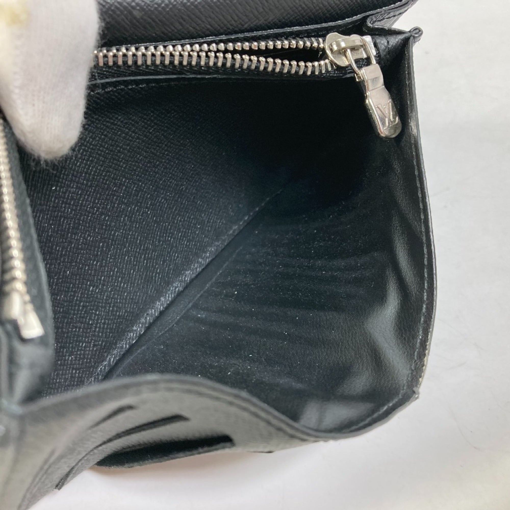 Louis Vuitton Damier Graphite Black Damier Canvas Long Wallet (Bi-Fold) (Pre-Owned)