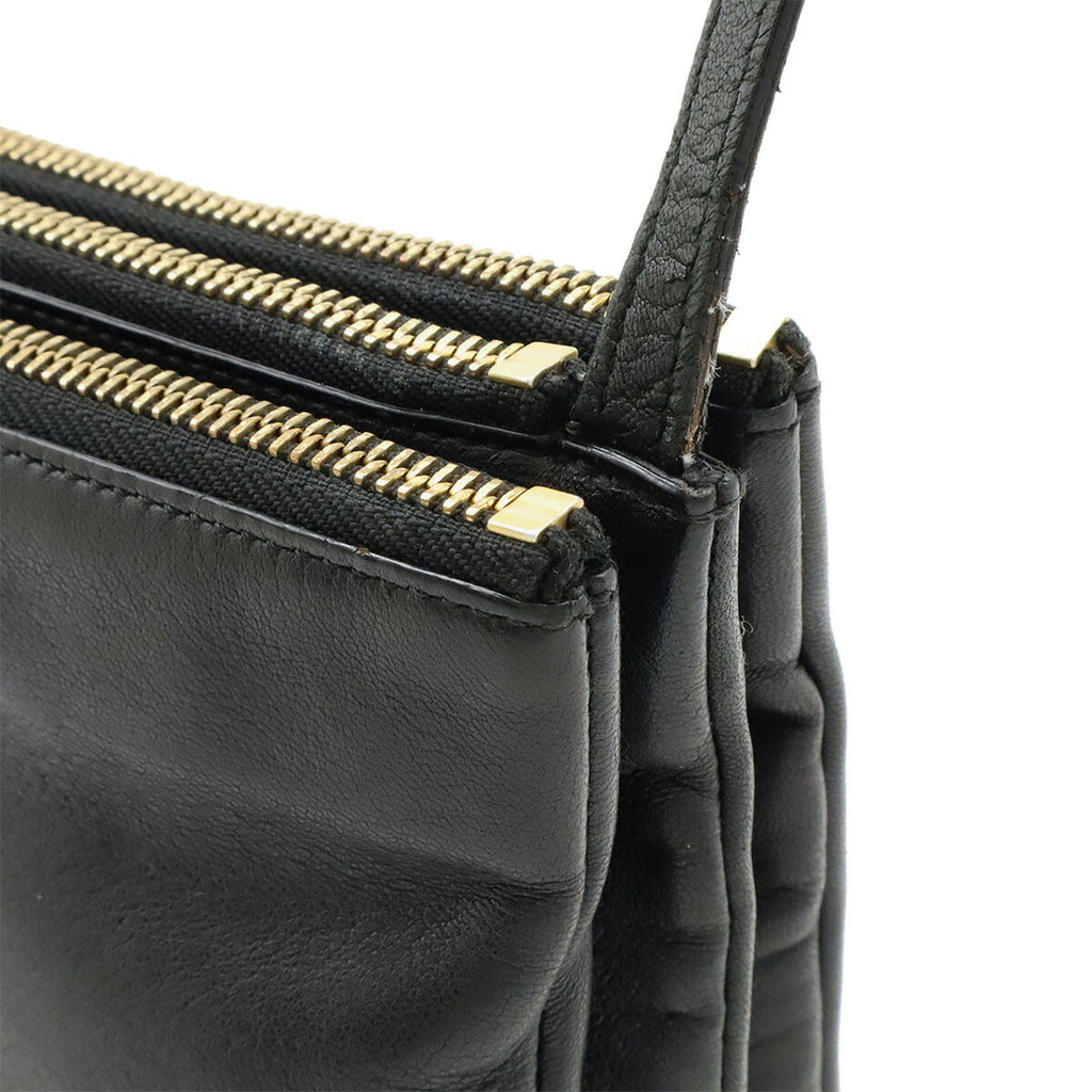 Trio Crossbody Bag Leather Small