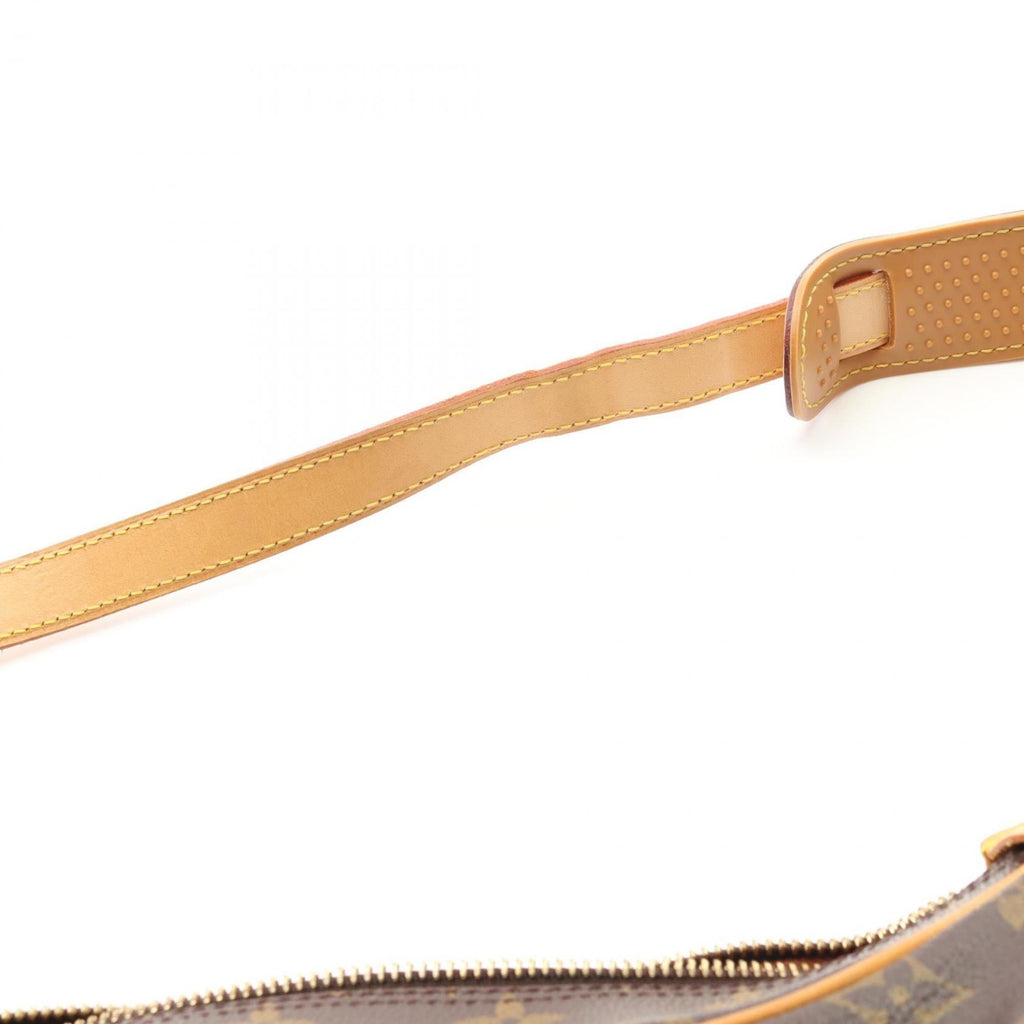 Louis Vuitton Brown Coated Canvas Leather Shoulder Bag (Pre-Owned)