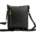 Louis Vuitton Black Leather Shoulder Bag (Pre-Owned)