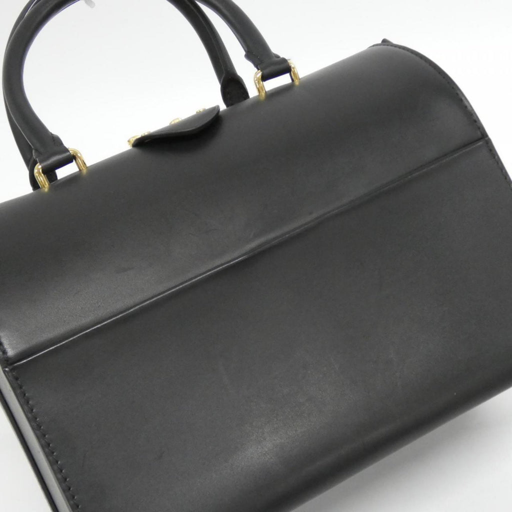 Louis Vuitton Black Leather Boston Bag (Pre-Owned)