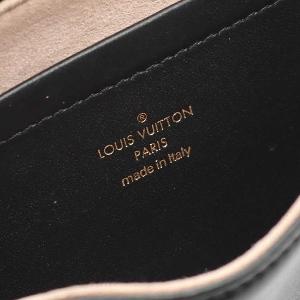 Louis Vuitton Black Noir Leather Shoulder Bag (Pre-Owned)