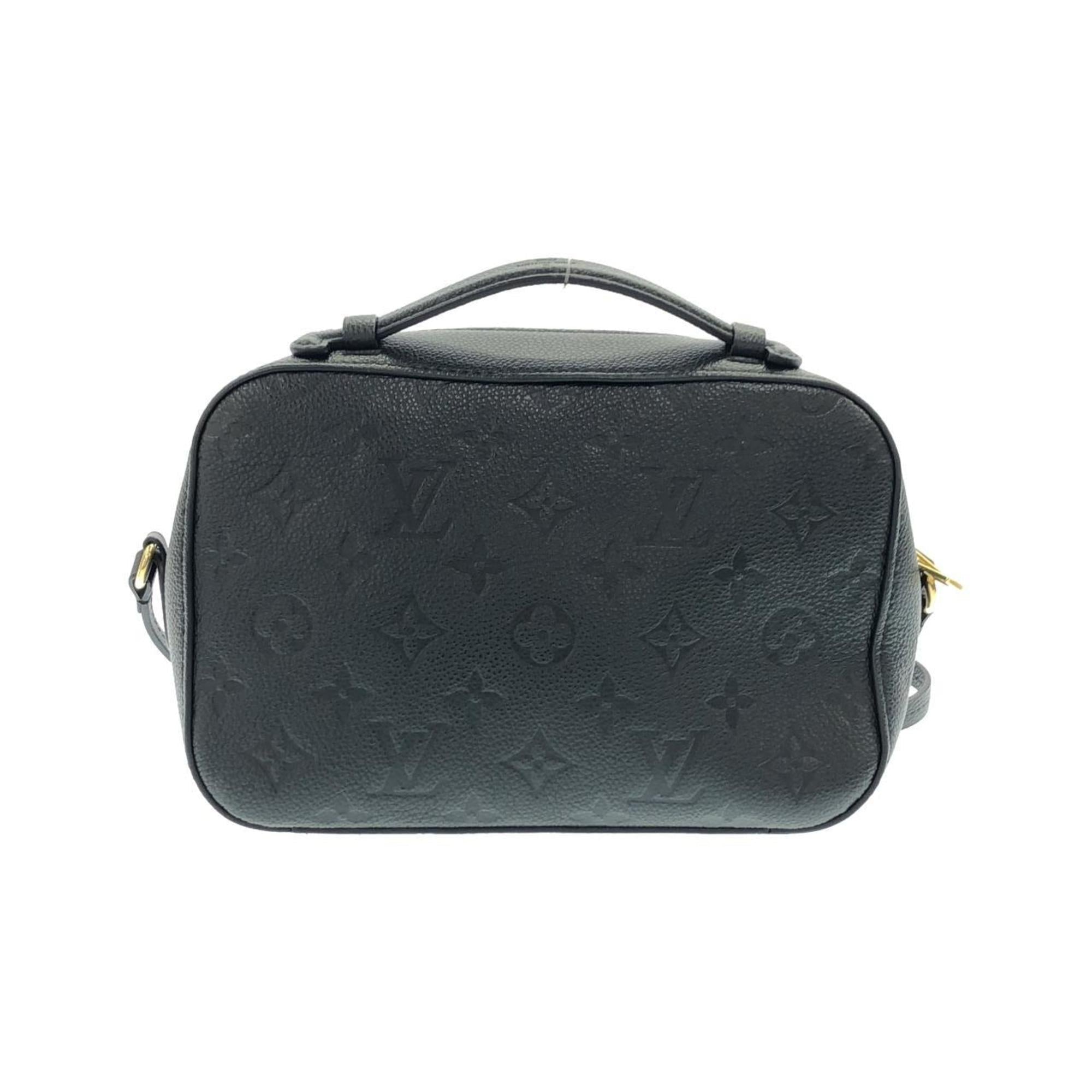 Louis Vuitton Black Leather Shoulder Bag (Pre-Owned)