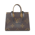 Louis Vuitton Marron Coated Canvas Handbag (Pre-Owned)