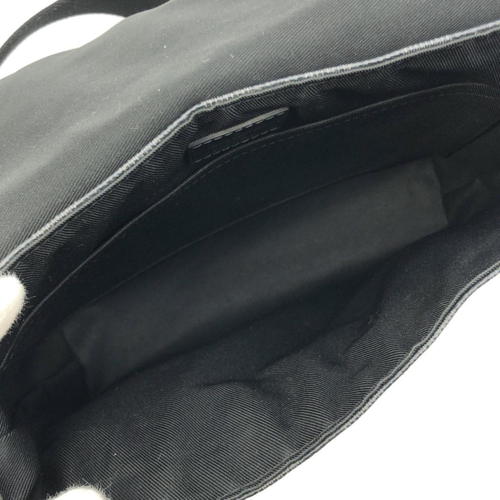 Louis Vuitton Dark Gray Graphite Coated Canvas Shoulder Bag (Pre-Owned)