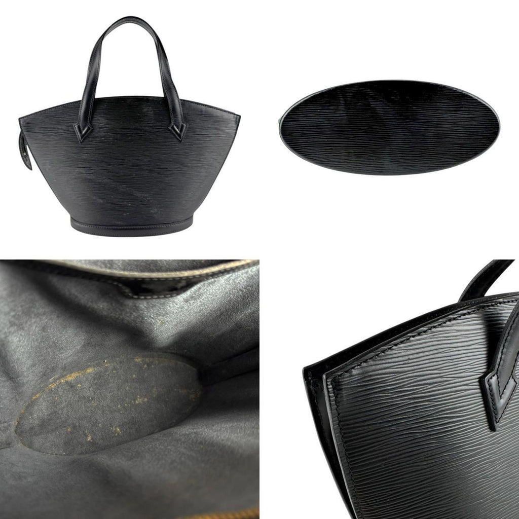 Louis Vuitton Noir Epi Leather Handbag (Pre-Owned)