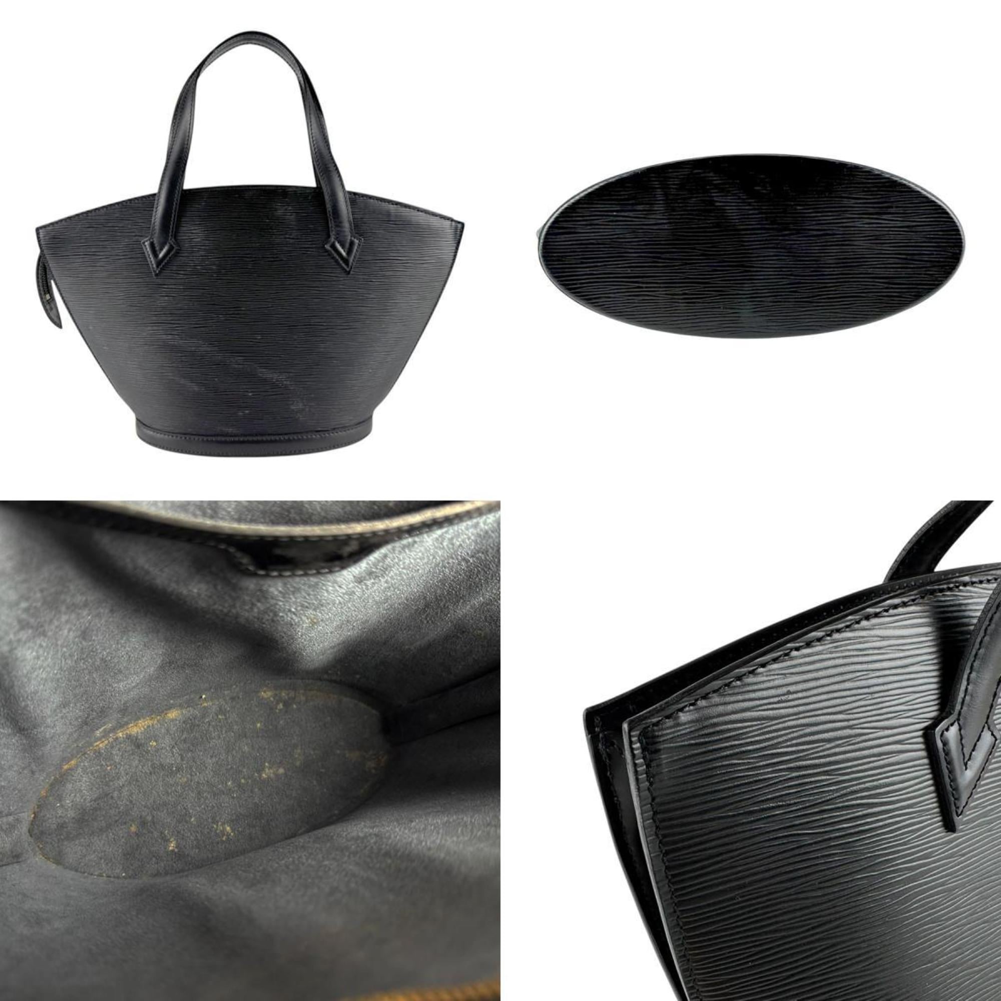 Louis Vuitton Noir Epi Leather Handbag (Pre-Owned)