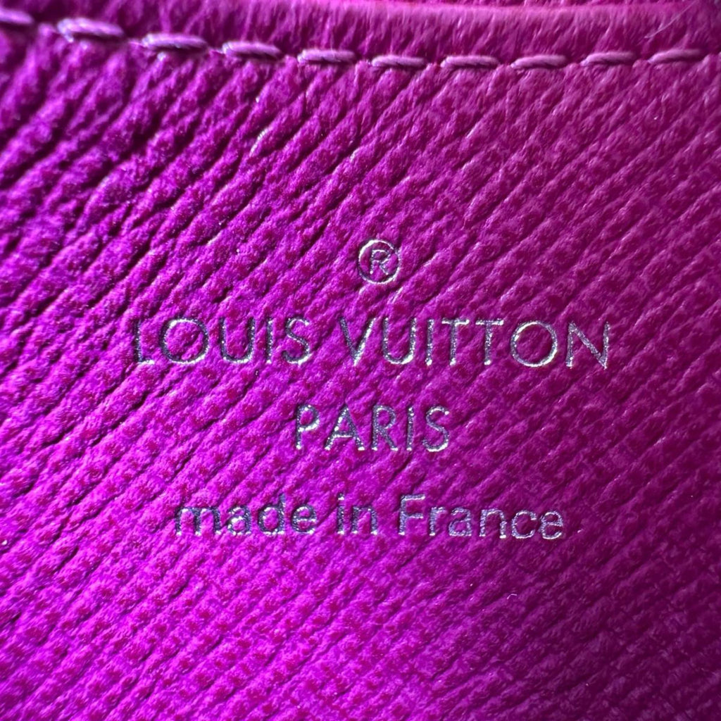 Louis Vuitton Purple Epi Leather Coin Purse/Coin Case (Pre-Owned)