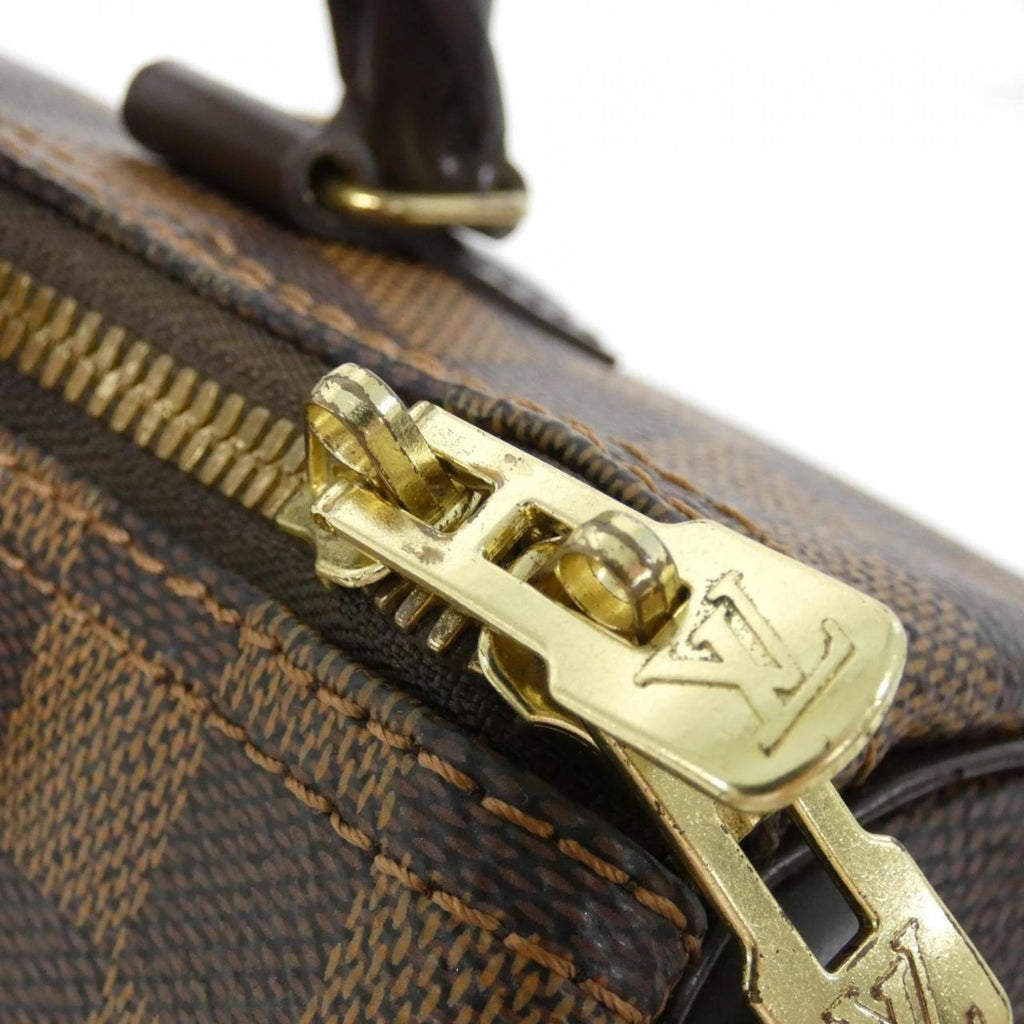 Louis Vuitton Ebene Coated Canvas Boston Bag (Pre-Owned)