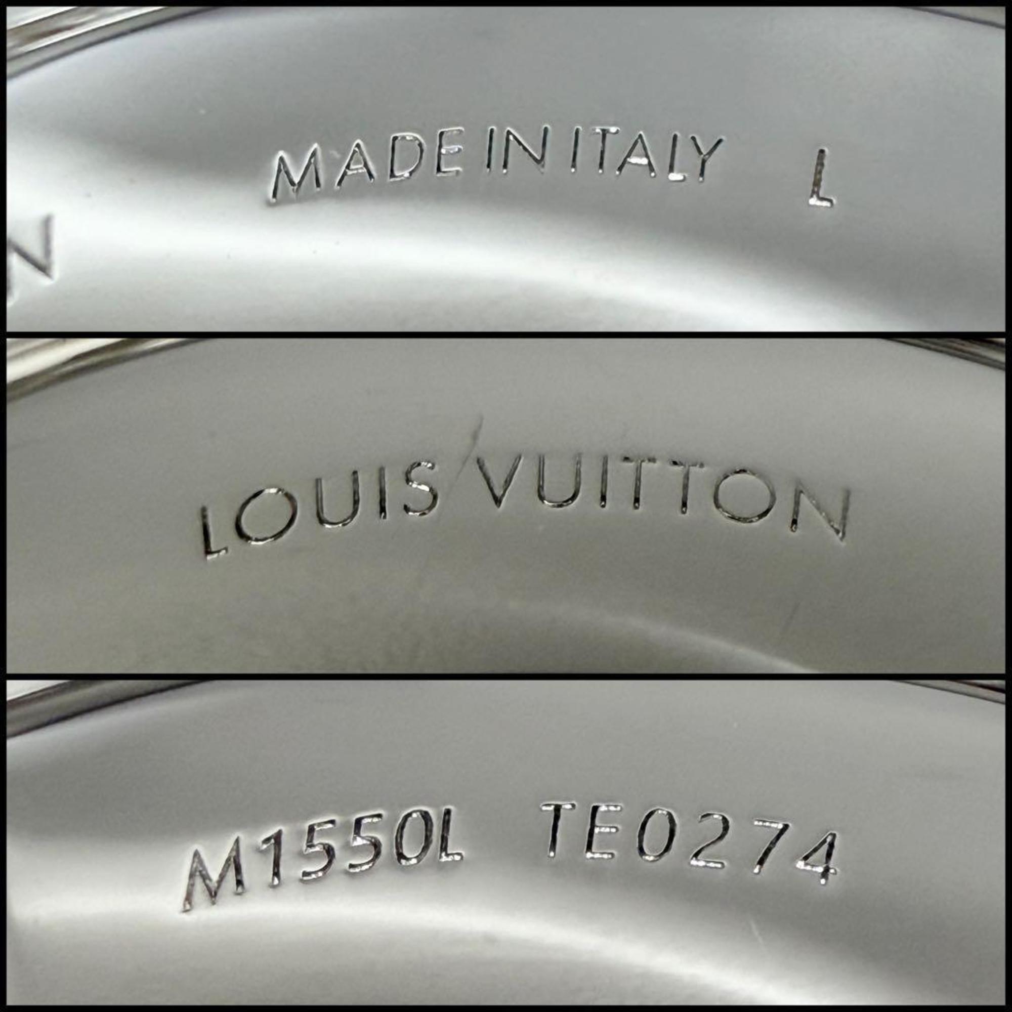Louis Vuitton Silver 925 Band Ring (Pre-Owned)