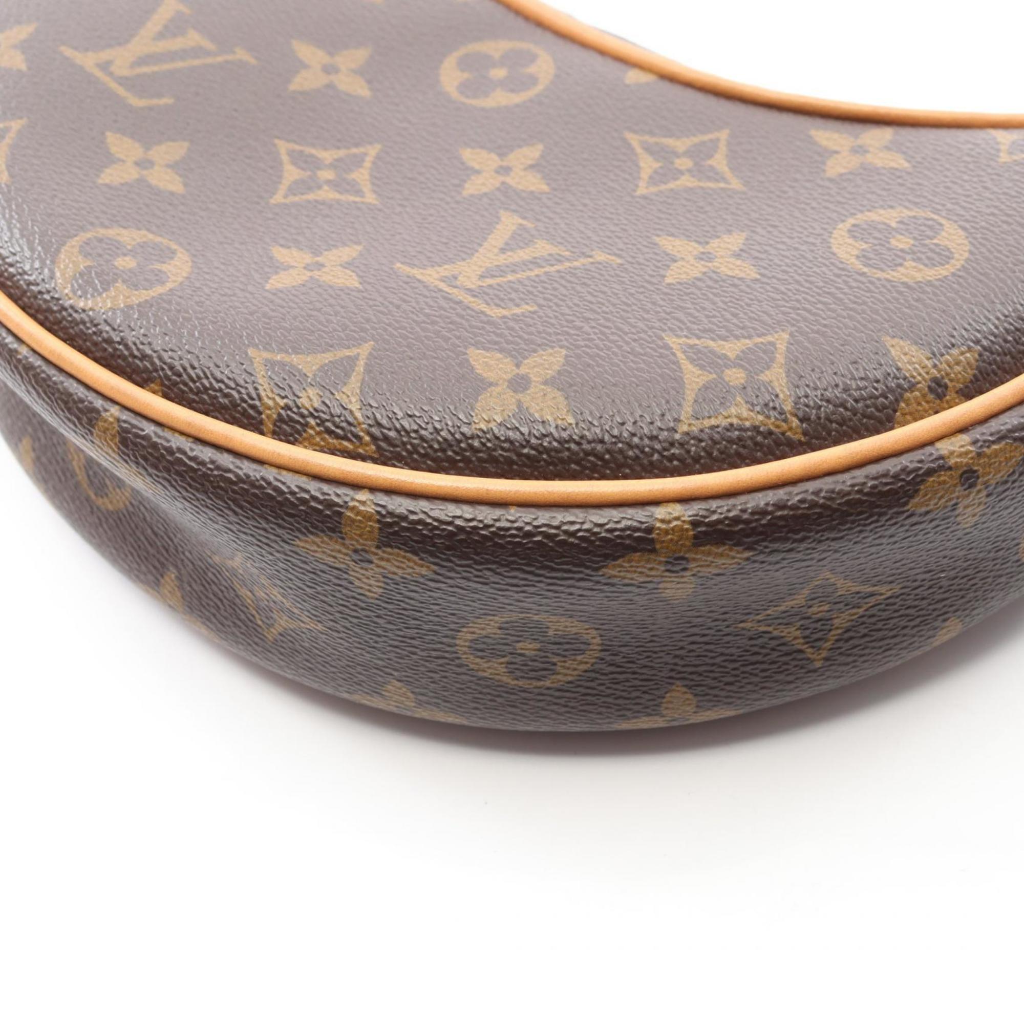 Louis Vuitton Brown Pvc Leather Shoulder Bag (Pre-Owned)