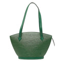Louis Vuitton Epi Borneo Green Leather Handbag Shoulder Bag (Pre-Owned)
