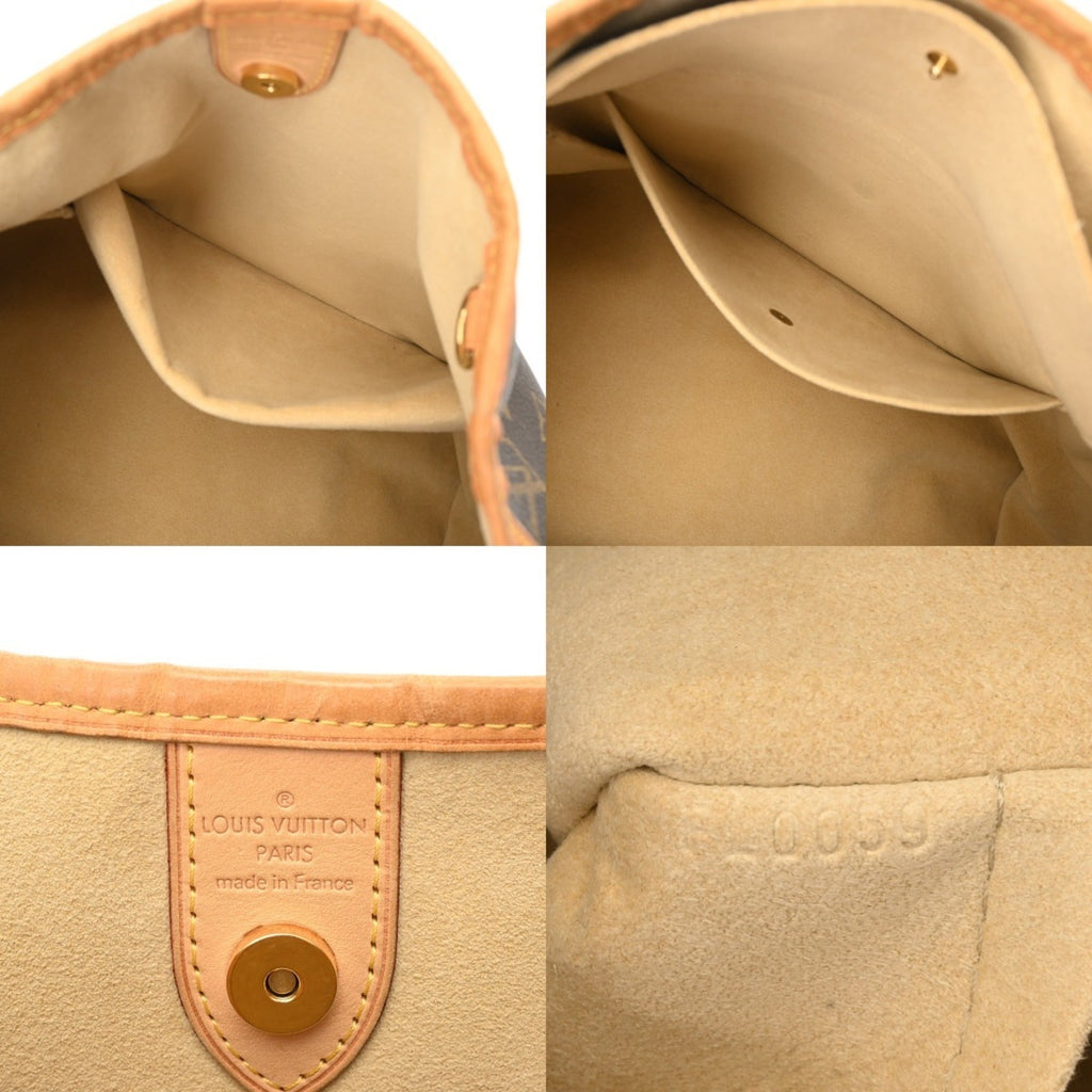 Louis Vuitton Brown Monogram Canvas Shoulder Bag (Pre-Owned)
