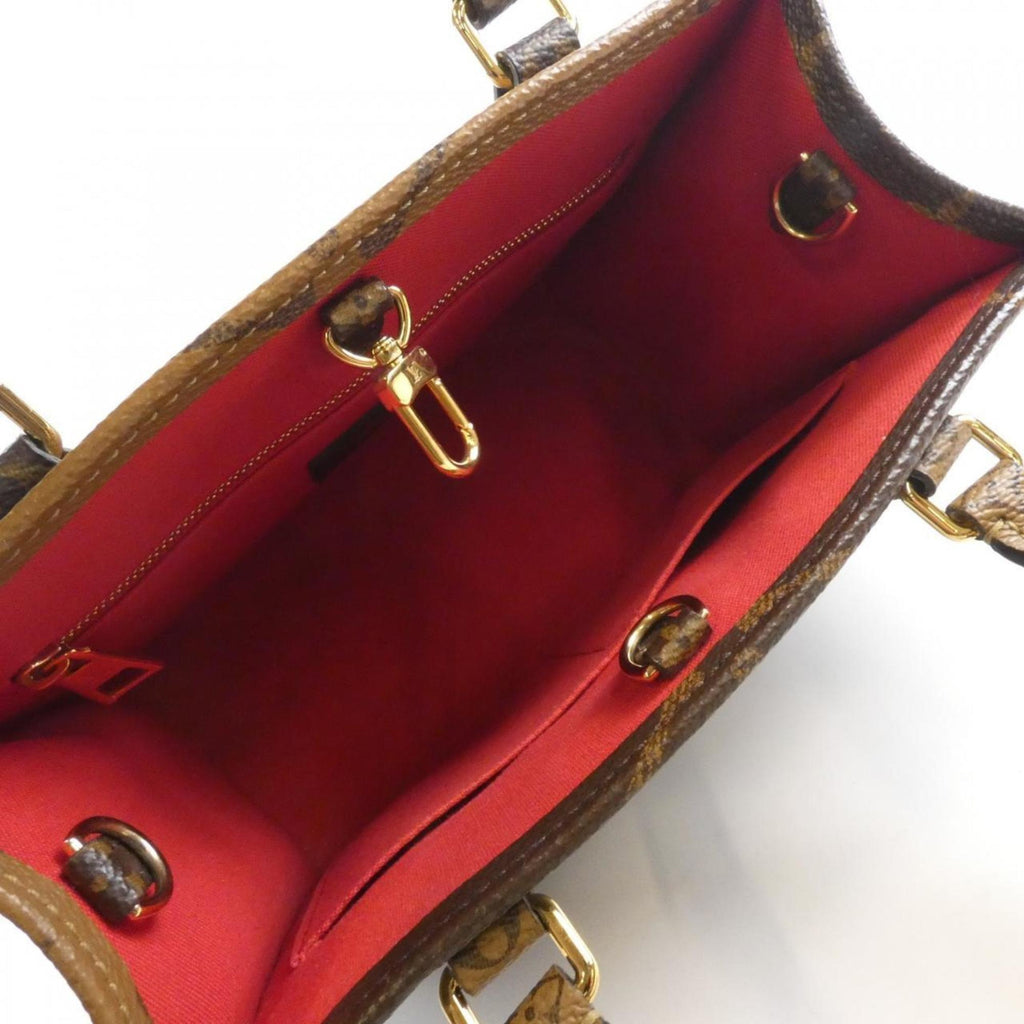 Louis Vuitton Marron Coated Canvas Handbag (Pre-Owned)