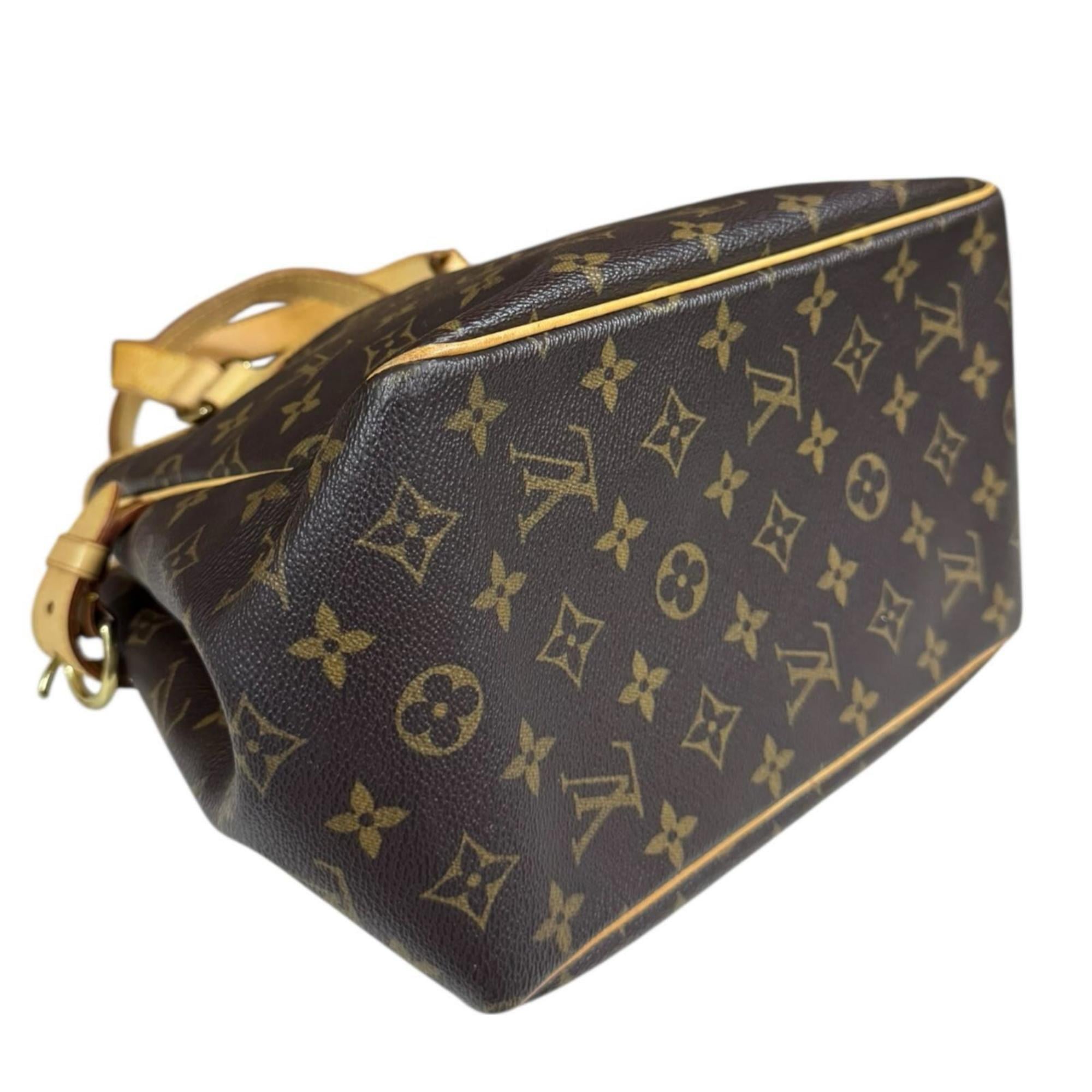 Louis Vuitton Brown Monogram Handbag (Pre-Owned)