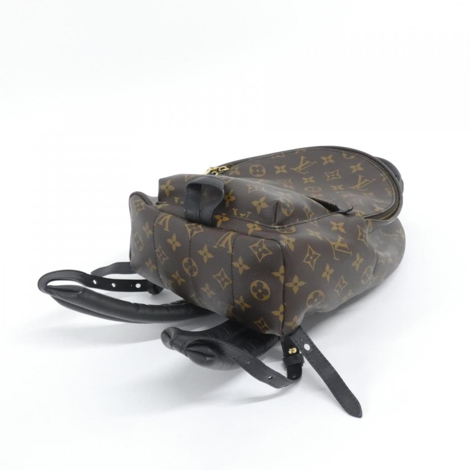Louis Vuitton Marron Coated Canvas Backpack (Pre-Owned)