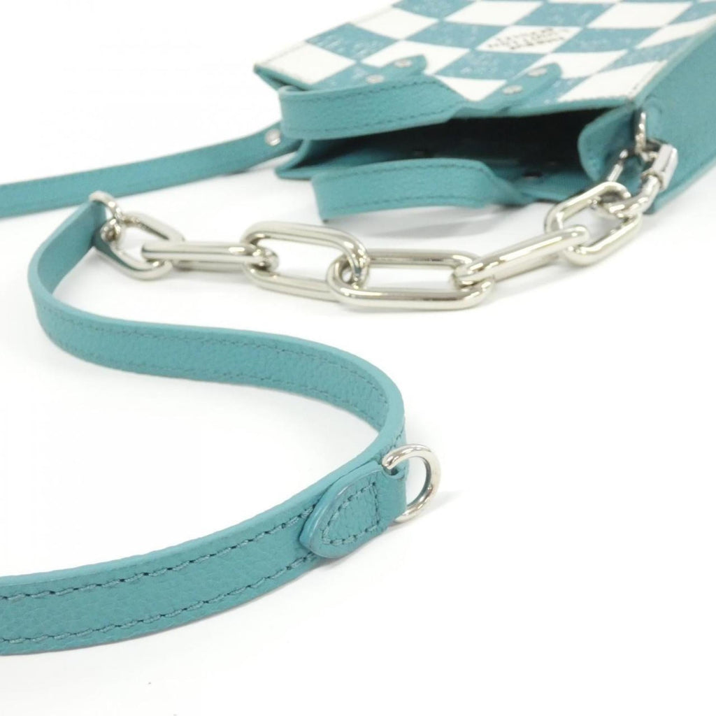 Louis Vuitton Turquoise Leather Handbag (Pre-Owned)
