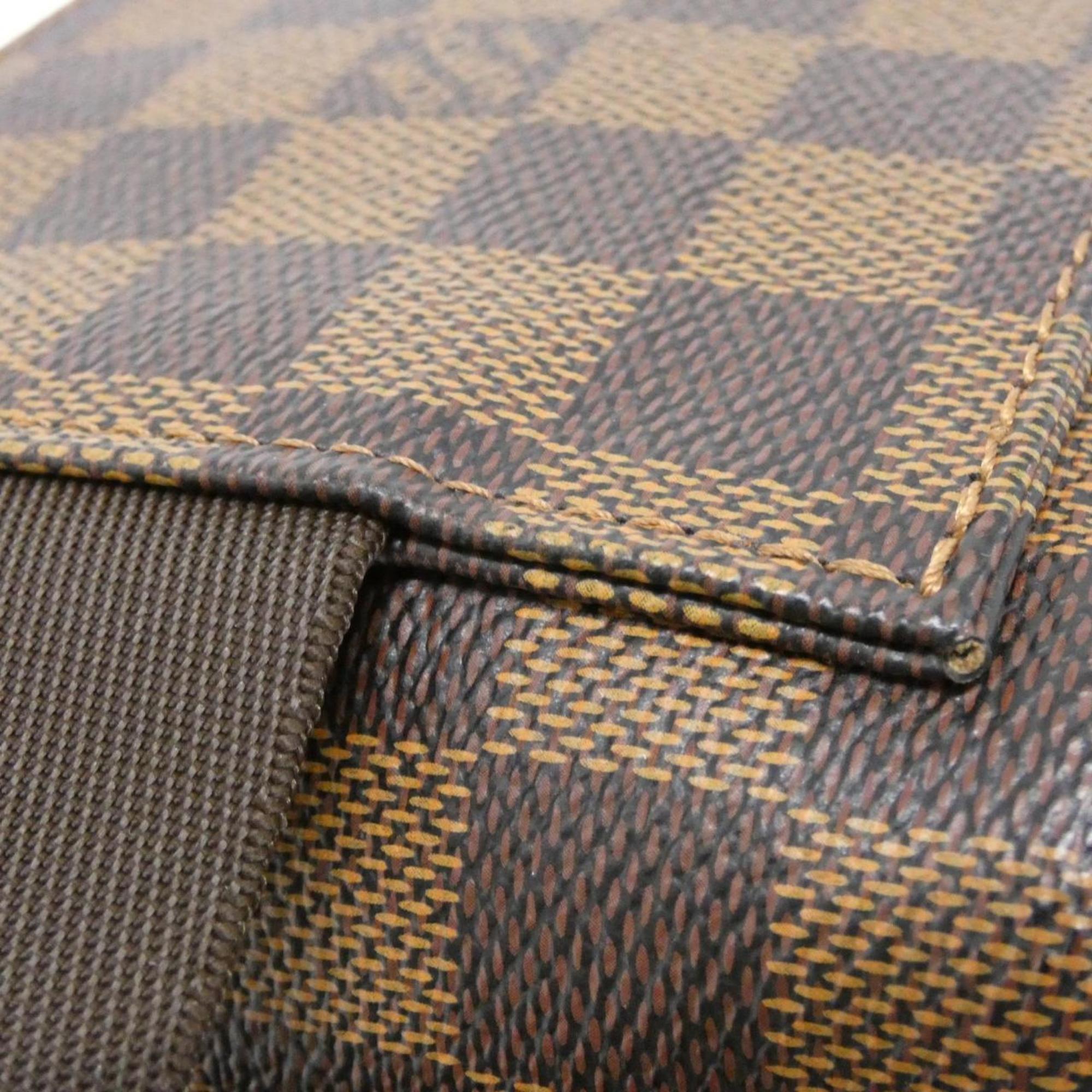 Louis Vuitton Brown Coated Canvas Shoulder Bag (Pre-Owned)