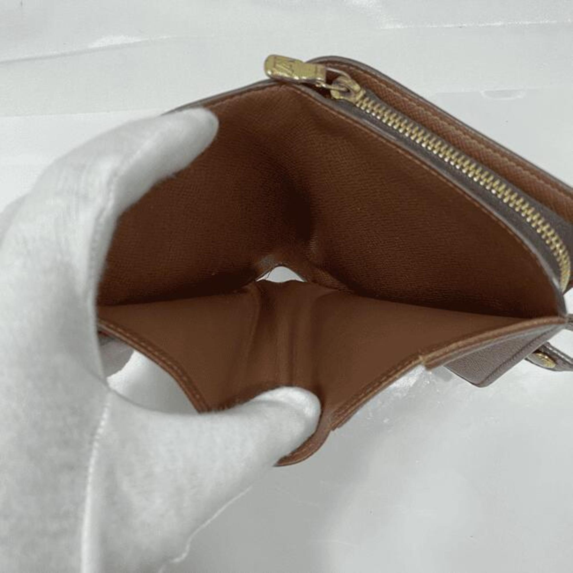 Louis Vuitton Brown Monogram Wallet (Bi-Fold) (Pre-Owned)