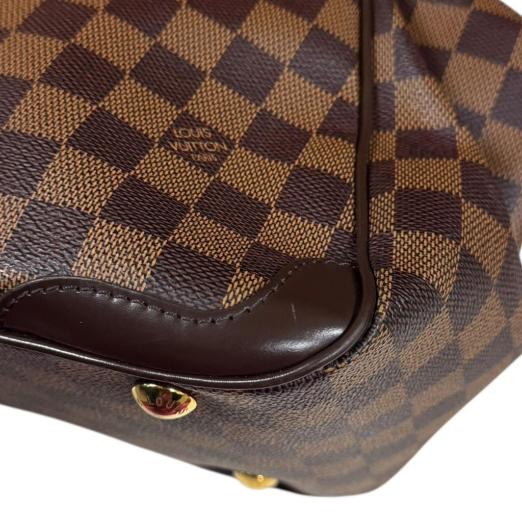 Louis Vuitton Brown Damier Canvas Handbag (Pre-Owned)