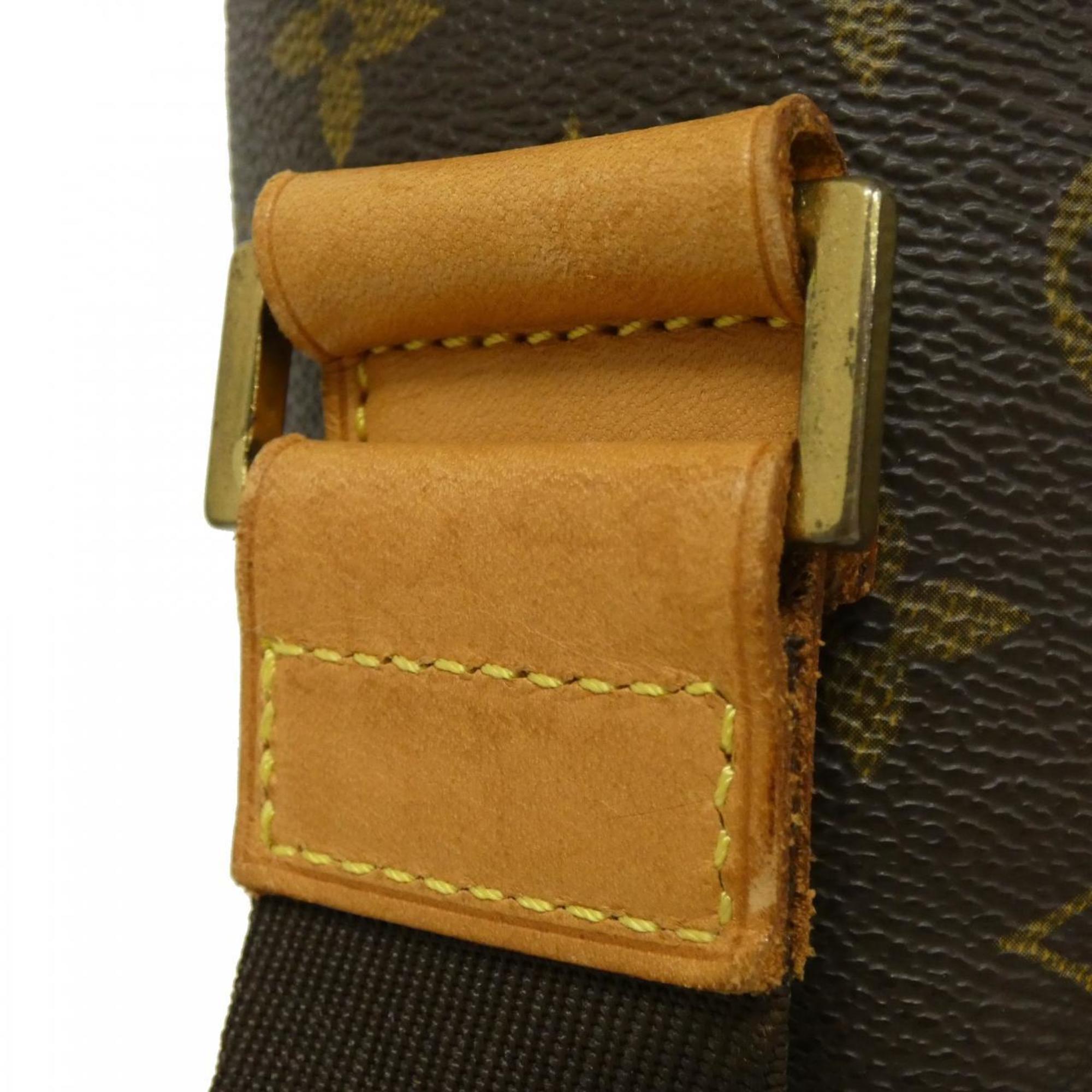 Louis Vuitton Marron Coated Canvas Shoulder Bag (Pre-Owned)