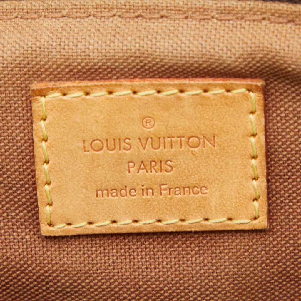 Louis Vuitton Brown Pvc Leather Handbag Shoulder Bag (Pre-Owned)