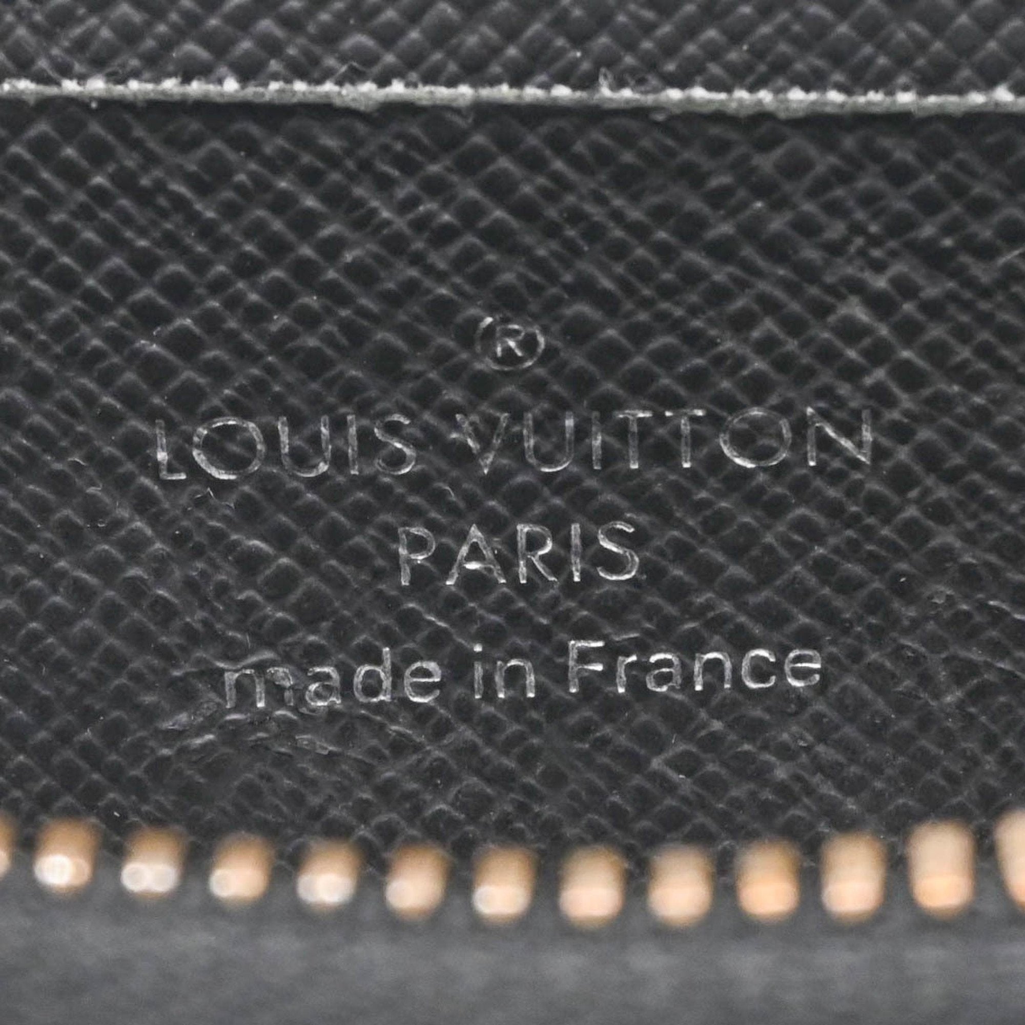 Louis Vuitton Black Monogram Eclipse Monogram Eclipse Coin Purse/Coin Case (Pre-Owned)