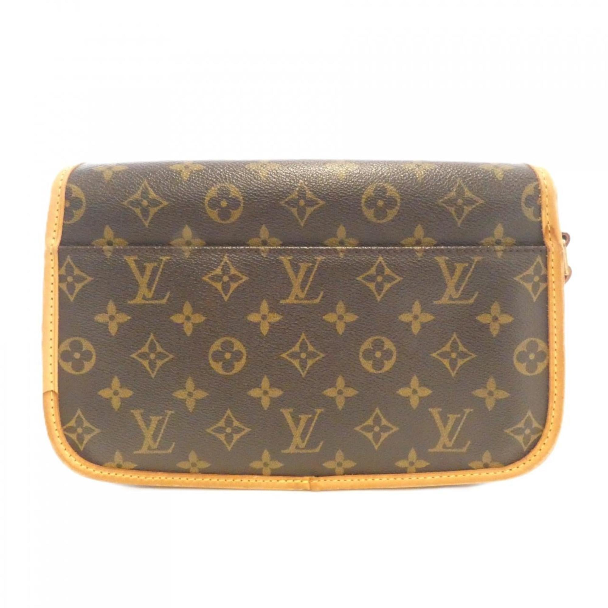 Louis Vuitton Brown Coated Canvas Shoulder Bag (Pre-Owned)