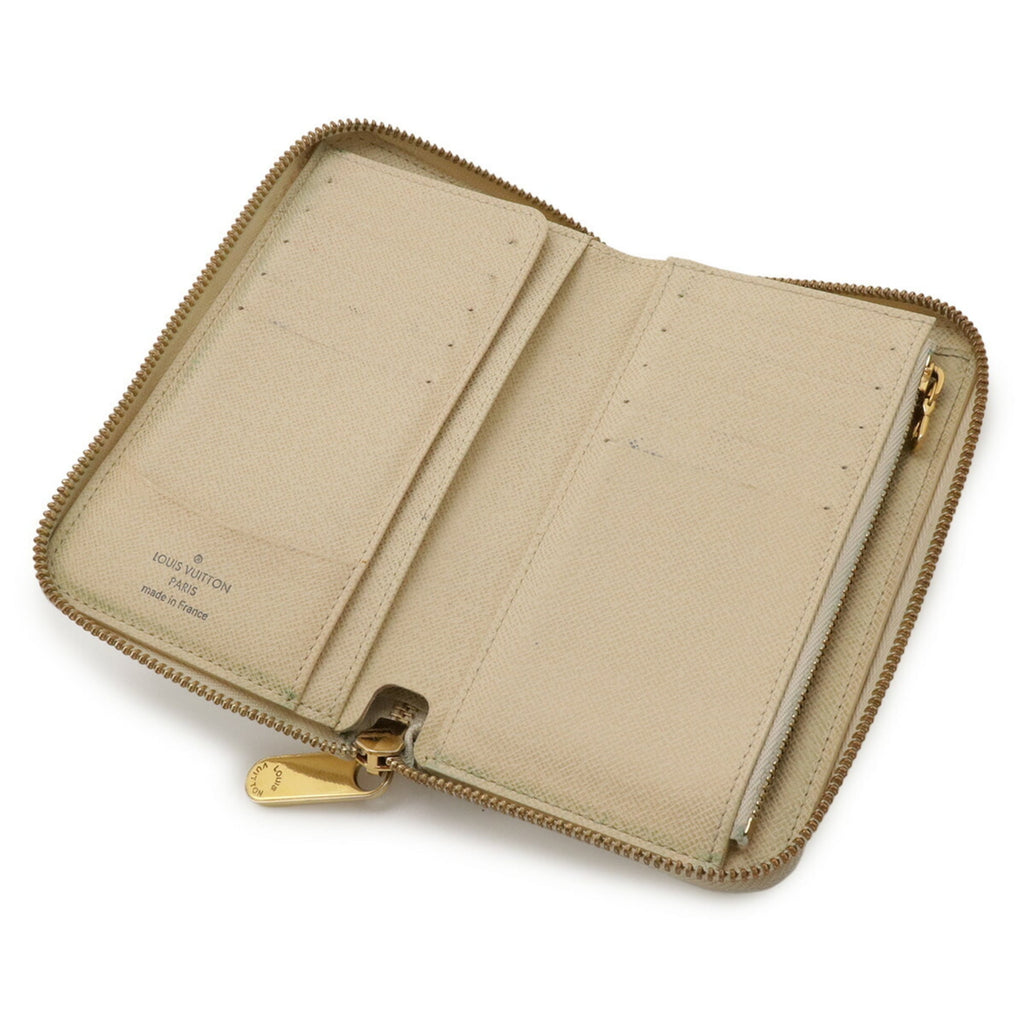 Louis Vuitton Damier Azur Ivory Damier Azur Pvc Coin Purse/Coin Case (Pre-Owned)