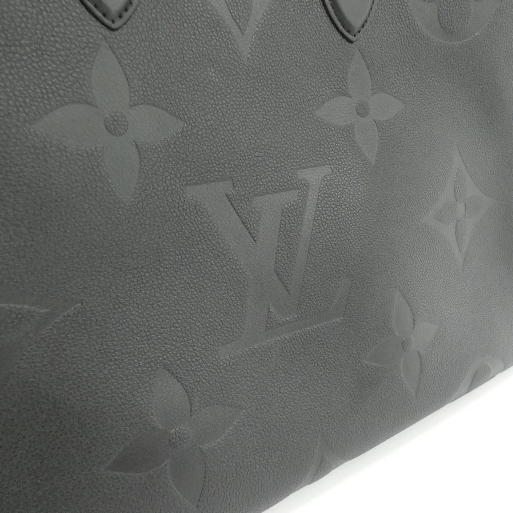 Louis Vuitton Black Leather Handbag (Pre-Owned)