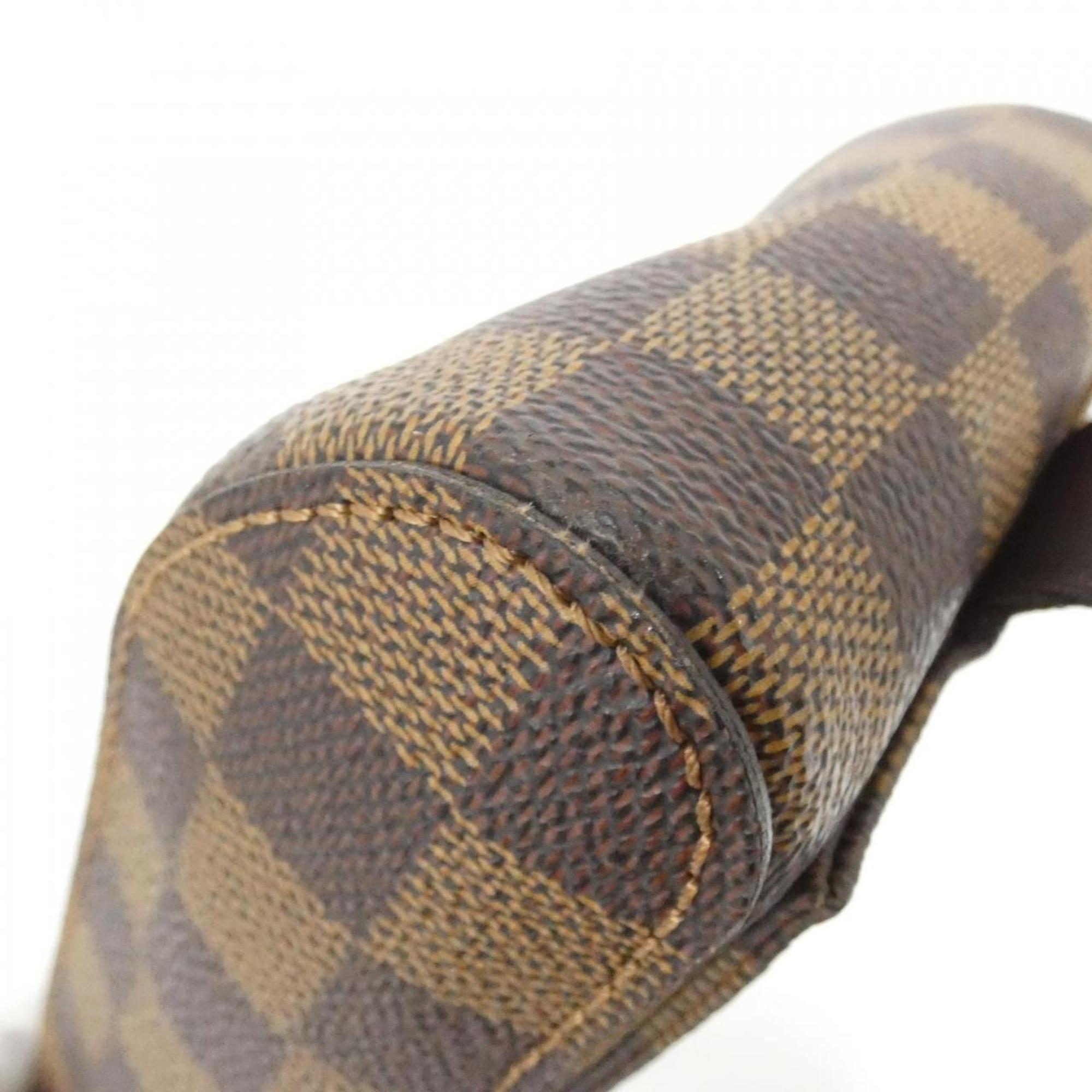Louis Vuitton Brown Coated Canvas Shoulder Bag (Pre-Owned)