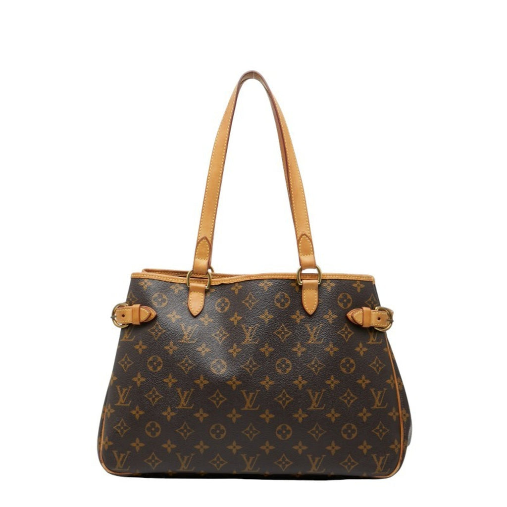 Louis Vuitton Brown Pvc Leather Shoulder Bag Tote Bag (Pre-Owned)