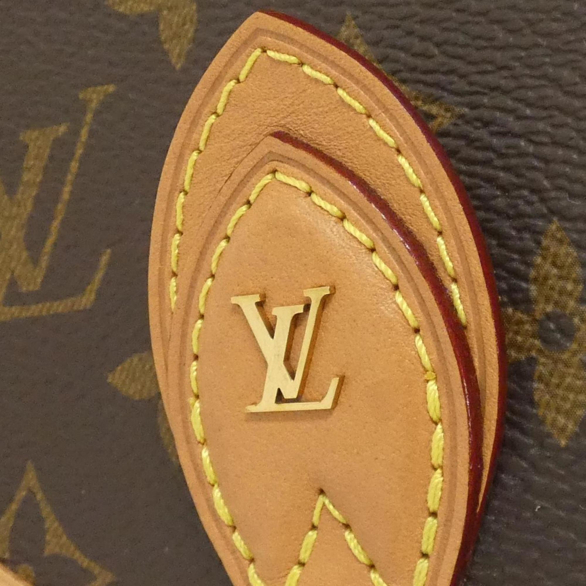 Louis Vuitton Brown Coated Canvas Shoulder Bag (Pre-Owned)