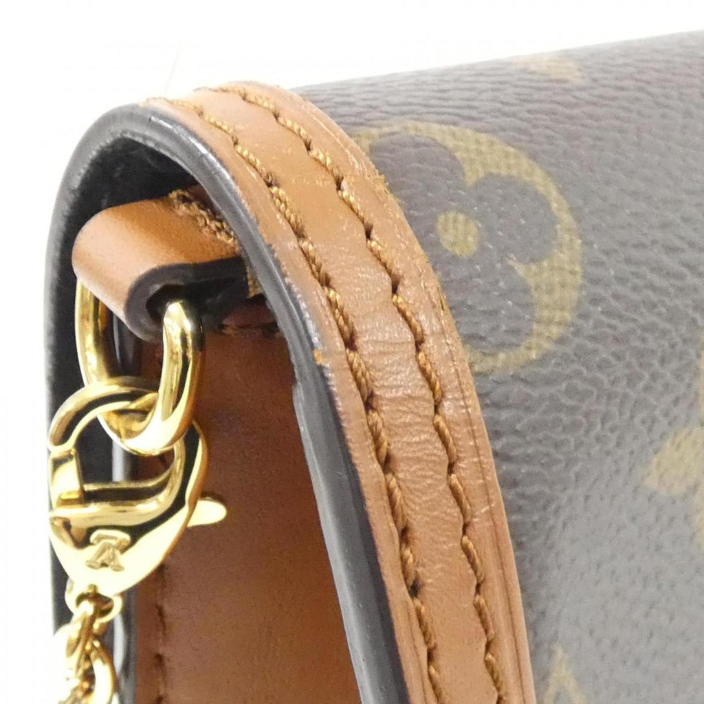 Louis Vuitton Marron Monogram Reverse Monogram Reverse Shoulder Bag (Pre-Owned)