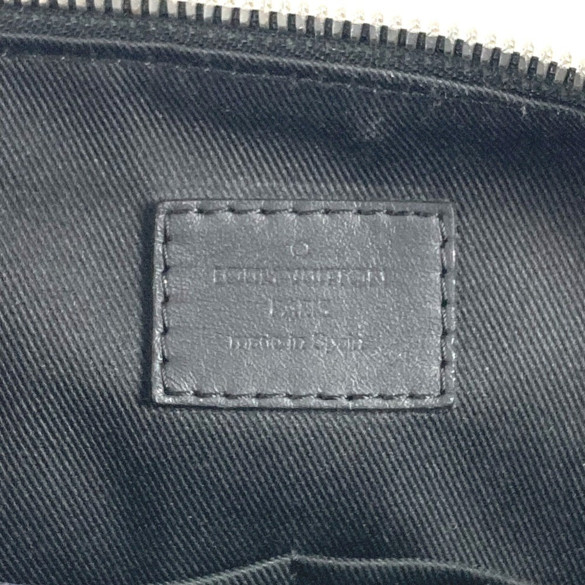 Louis Vuitton Black Galle Navy Damier Infini Shoulder Bag (Pre-Owned)