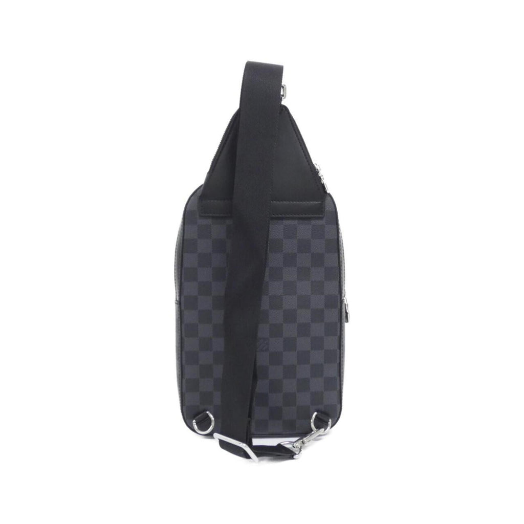 Louis Vuitton Graphite Coated Canvas Shoulder Bag (Pre-Owned)
