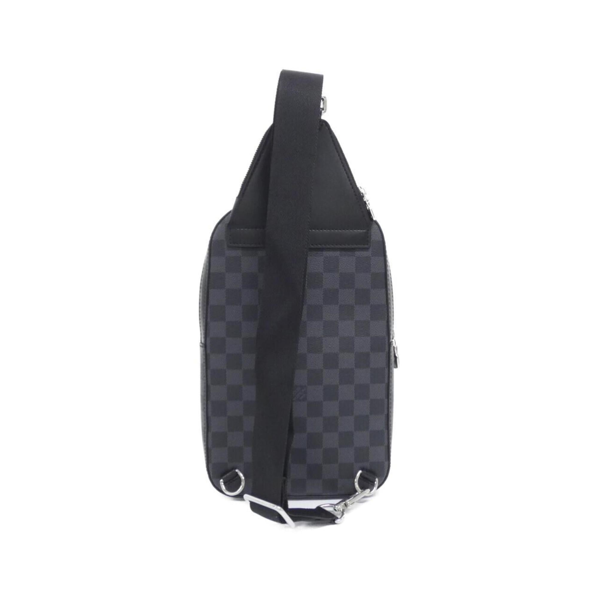 Louis Vuitton Graphite Coated Canvas Shoulder Bag (Pre-Owned)