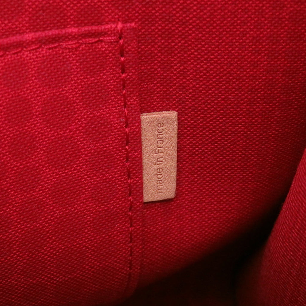 Louis Vuitton Monogram Red Color Monogram Tote Bag (Pre-Owned)