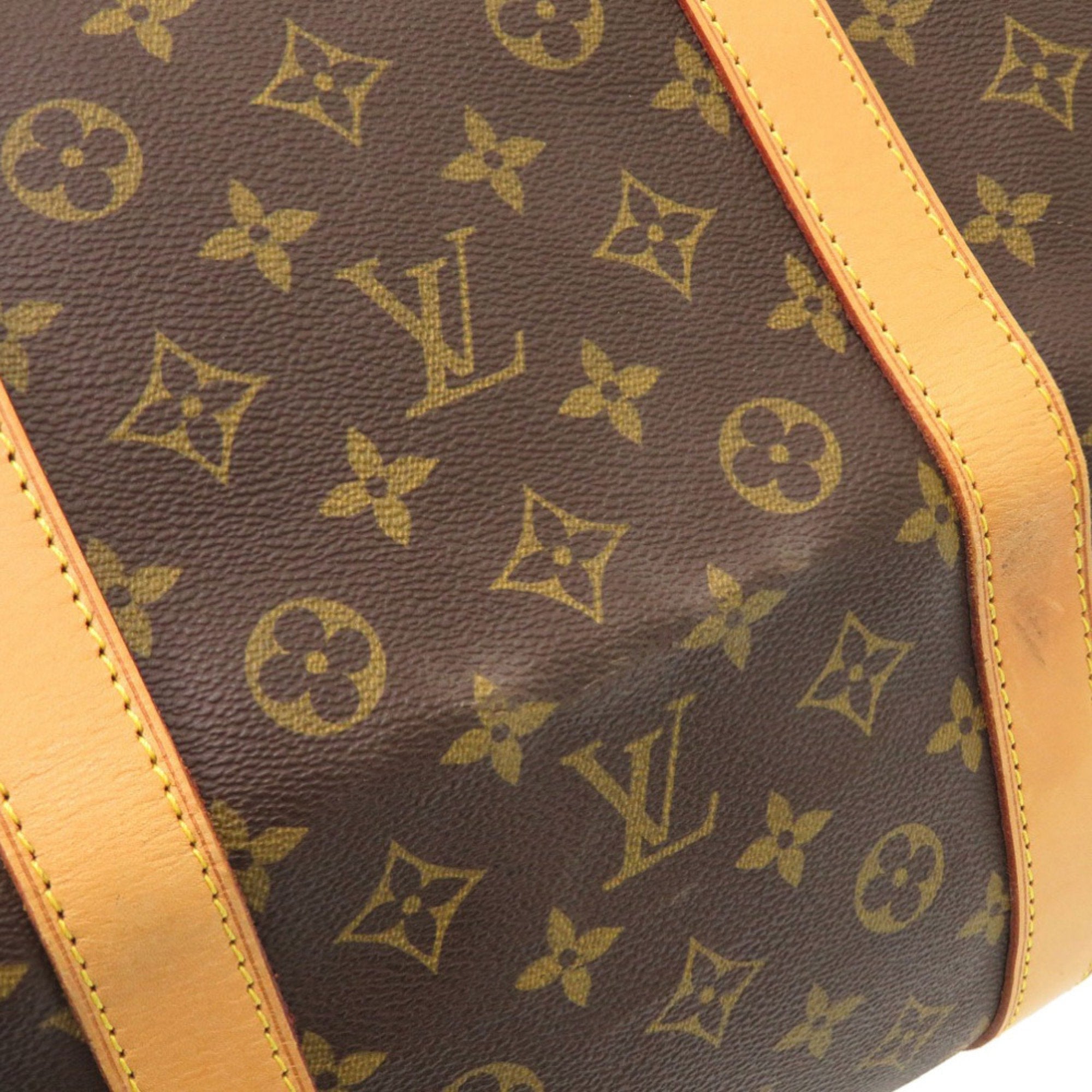 Louis Vuitton Brown Monogram Canvas Boston Bag (Pre-Owned)