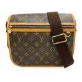 Louis Vuitton Brown Monogram Leather Shoulder Bag (Pre-Owned)