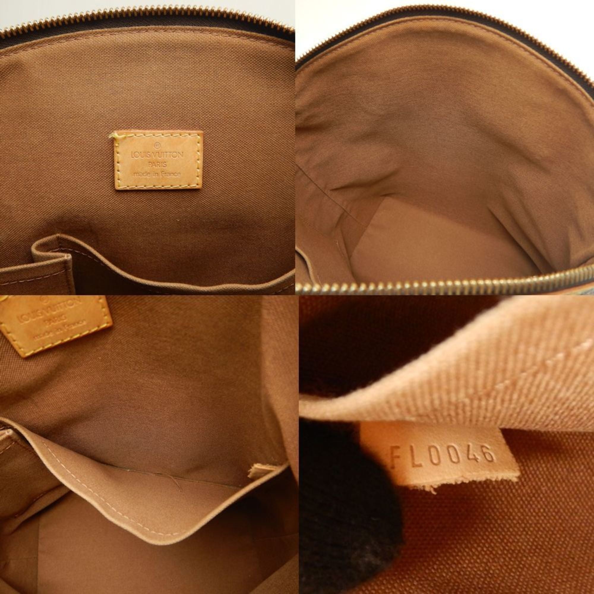 Louis Vuitton Brown Pvc Handbag (Pre-Owned)