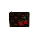 Louis Vuitton Brown Leather Wallet (Bi-Fold) (Pre-Owned)