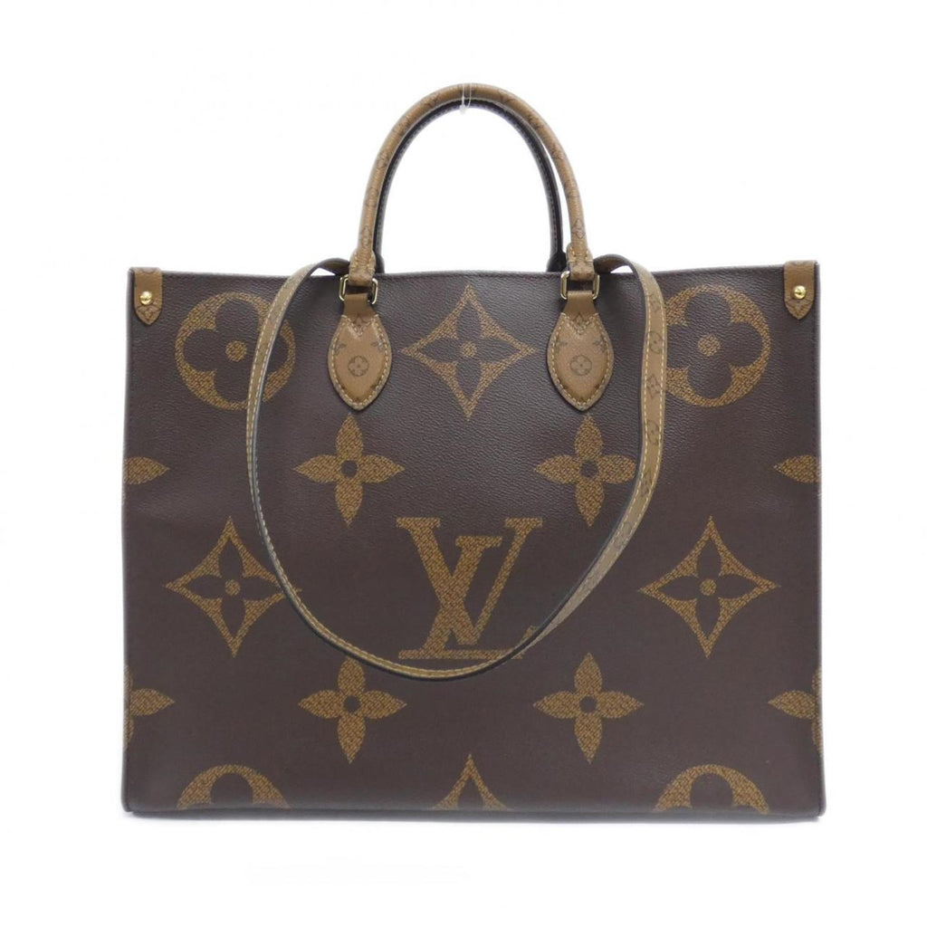 Louis Vuitton Marron Coated Canvas Handbag (Pre-Owned)