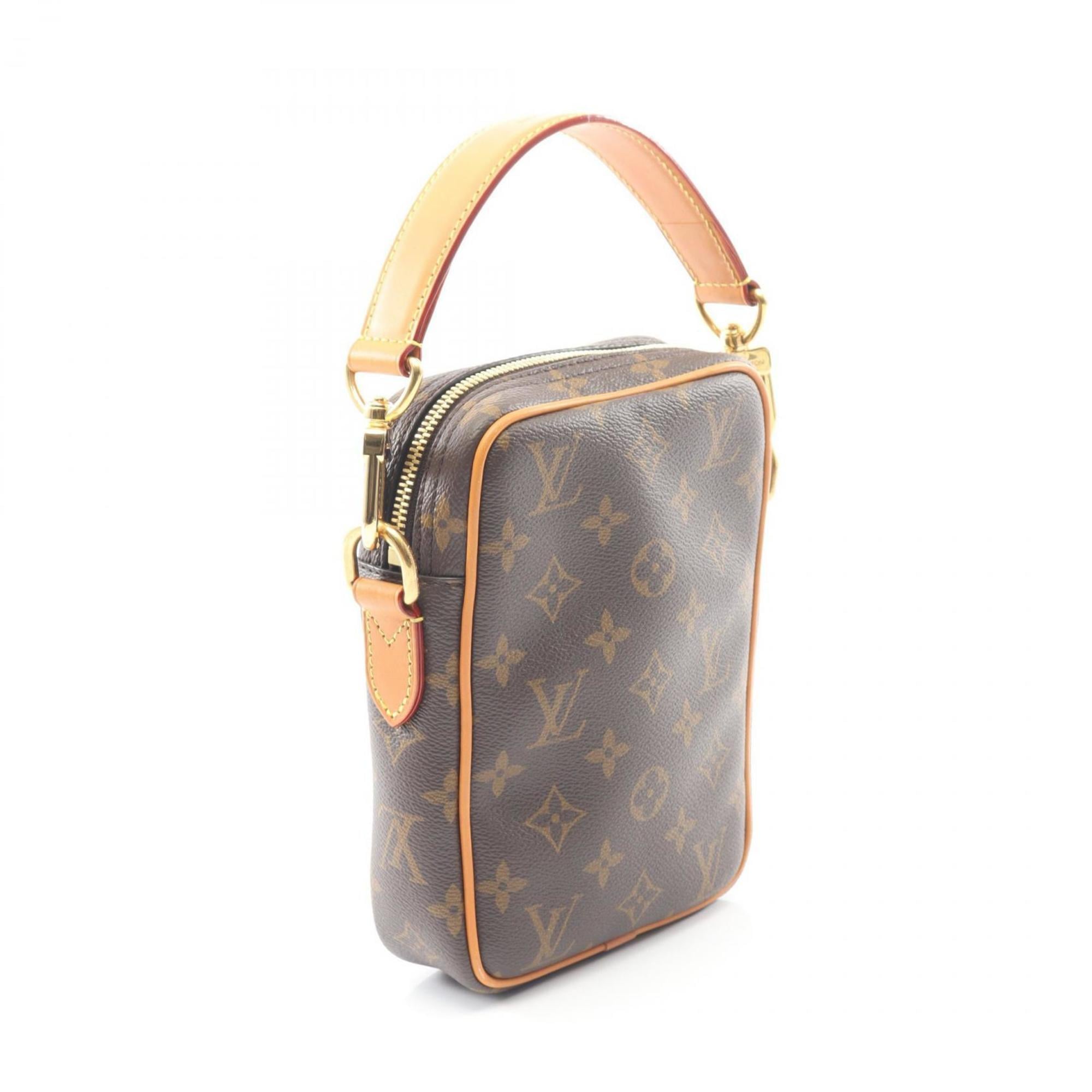Louis Vuitton Brown Monogram Monogram Leather Handbag (Pre-Owned)