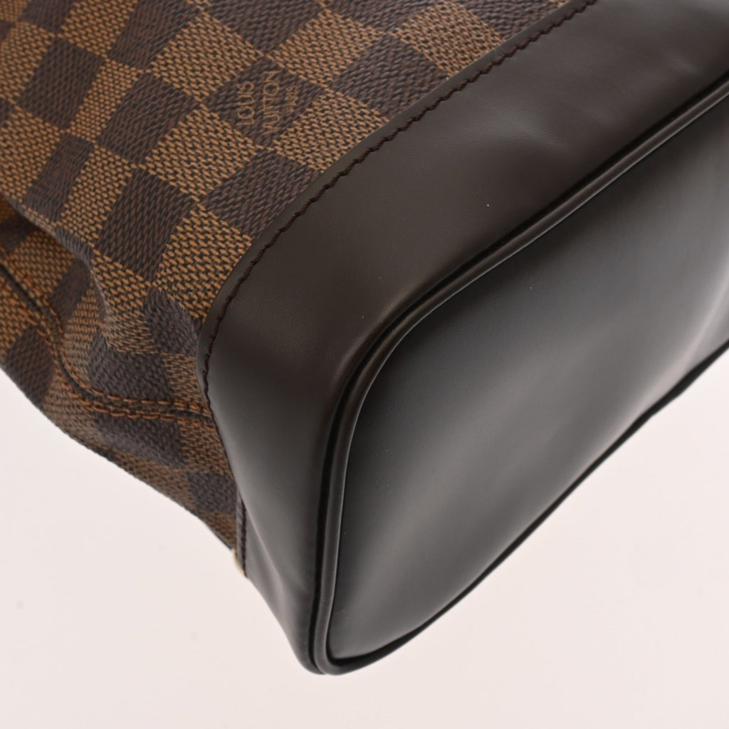 Louis Vuitton Brown Damier Canvas Damier Canvas Backpack (Pre-Owned)