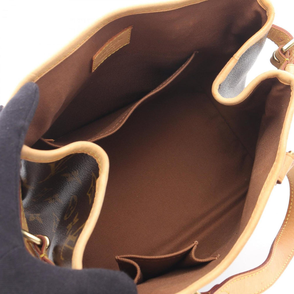 Louis Vuitton Brown Coated Canvas Pvc Leather Handbag (Pre-Owned)